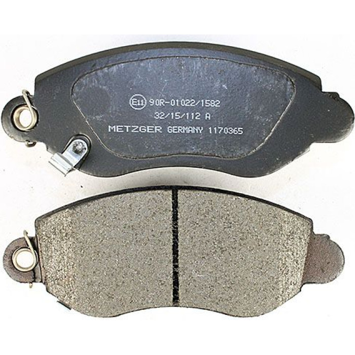 Metzger 1170365 Bremsbelagsatz, Scheibenbremse