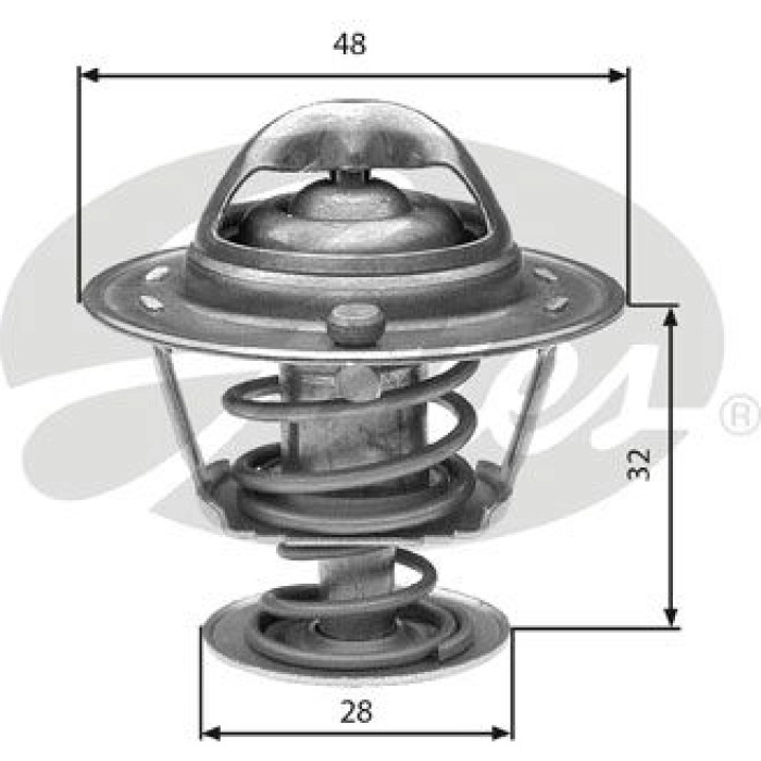 Thermostat, Kühlmittel TH32576G1 Thermostat, Kühlmittel TH32576G1