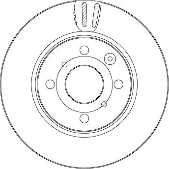 TRW DF4469 Bremsscheibe TRW DF4469 Bremsscheibe