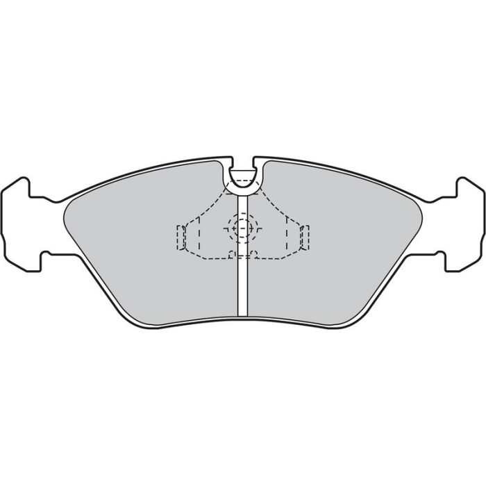 Valeo 598104 Bremsbelagsatz, Scheibenbremse Valeo 598104 Bremsbelagsatz, Scheibenbremse