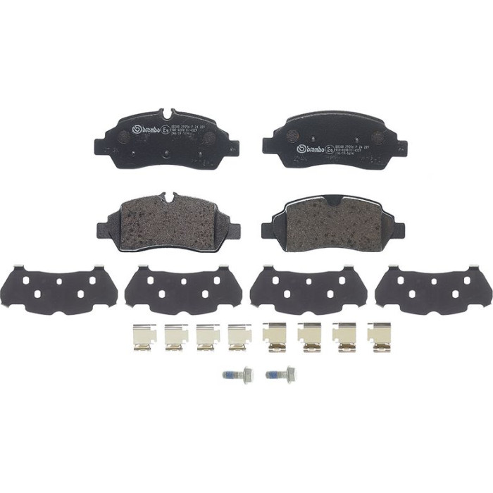 Brembo P 24 209 Bremsbelagsatz, Scheibenbremse PRIME LINE Brembo P 24 209 Bremsbelagsatz, Scheibenbremse PRIME LINE