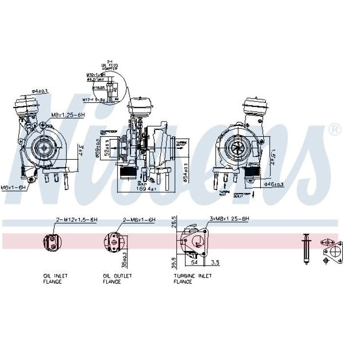 Nissens Turbolader 93201 Nissens Turbolader 93201