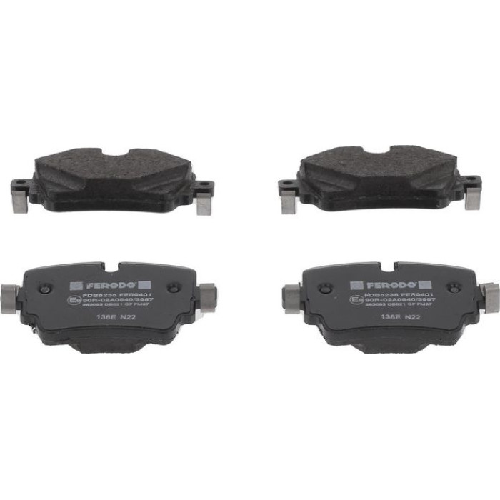 Ferodo FDB5235 Bremsbelagsatz, Scheibenbremse PREMIER ECO FRICTION Ferodo FDB5235 Bremsbelagsatz, Scheibenbremse PREMIER ECO FRICTION