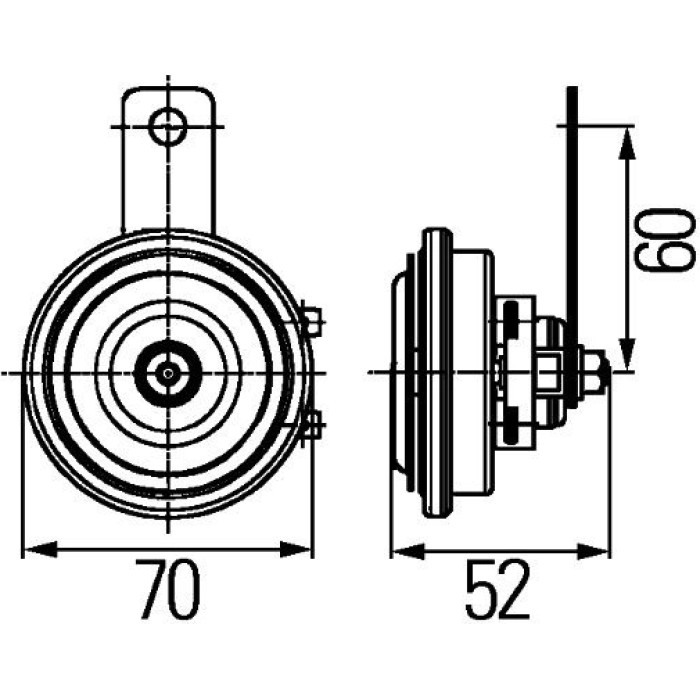 Hella 3AL 922 196-011 Horn Hella 3AL 922 196-011 Horn
