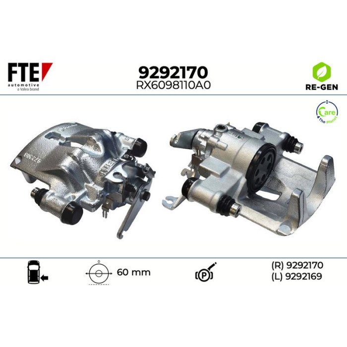 FTE 9292170 Bremssattel FTE 9292170 Bremssattel