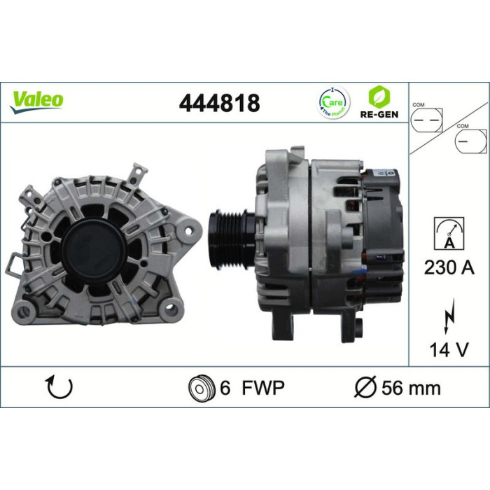 Valeo 444818 Generator RE-GEN - AT