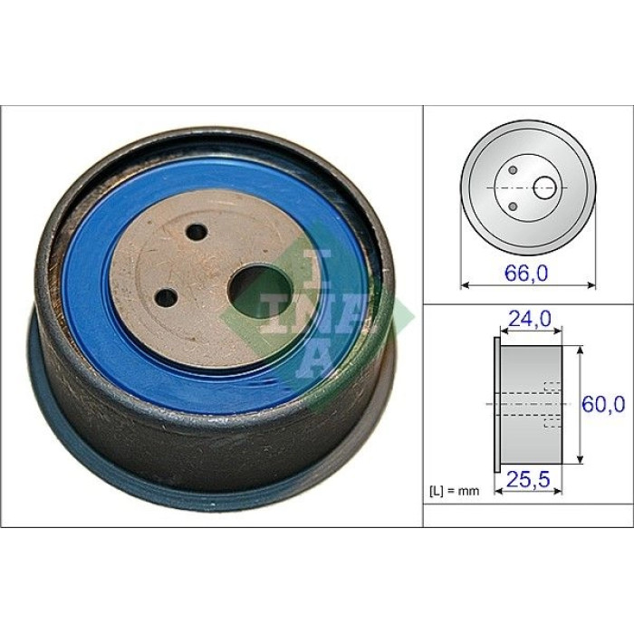 INA 531 0860 10 Spannrolle, Zahnriemen