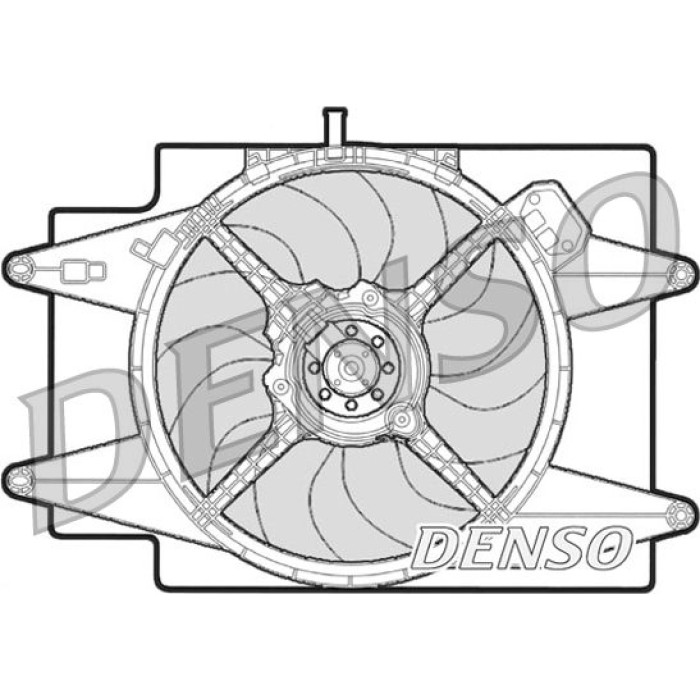 Denso DER01002 Lüfter, Motorkühlung