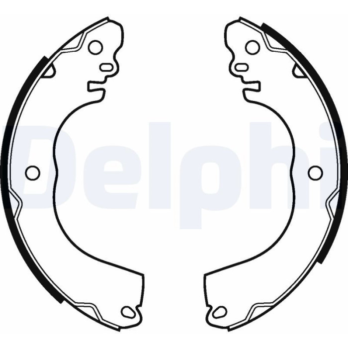 Delphi LS2111 Bremsbackensatz