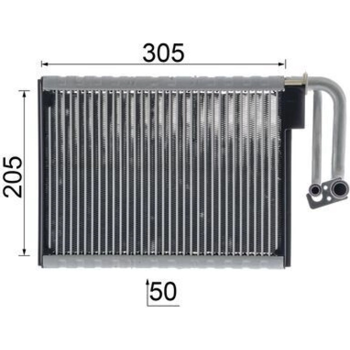 Mahle AE 88 000P Verdampfer, Klimaanlage BEHR Premium Line Mahle AE 88 000P Verdampfer, Klimaanlage BEHR Premium Line
