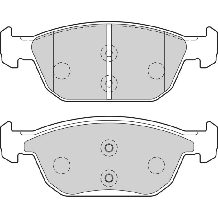 Valeo 302765 Bremsbelagsatz, Scheibenbremse ESSENTIAL