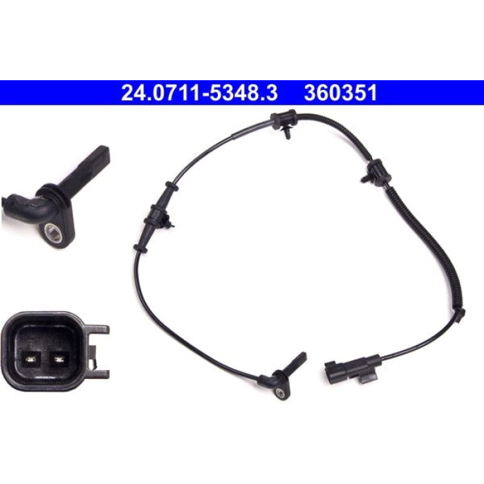 ATE 24.0711-5348.3 Sensor, Raddrehzahl