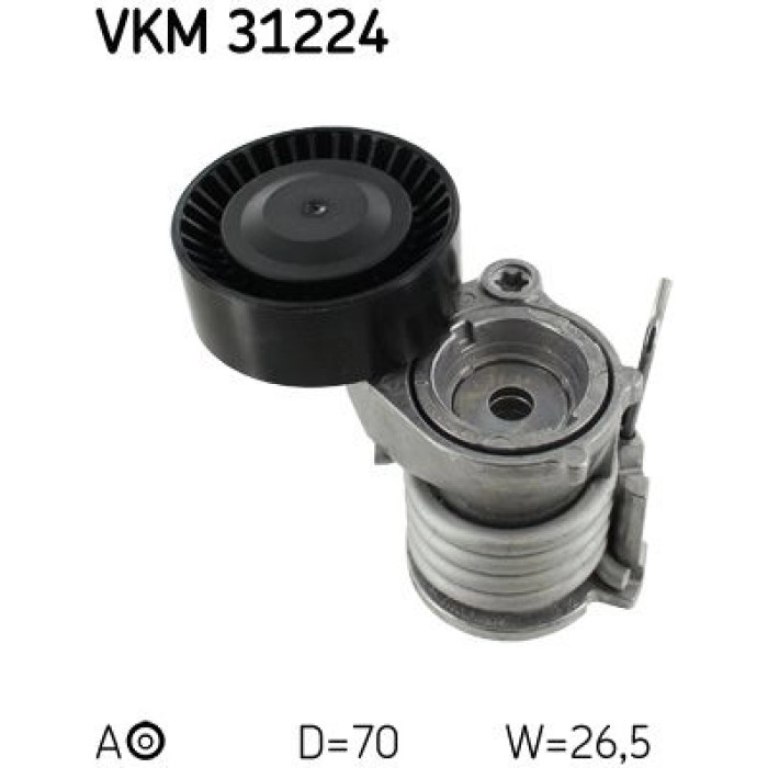 SKF VKM 31224 Spannrolle, Keilrippenriemen SKF VKM 31224 Spannrolle, Keilrippenriemen