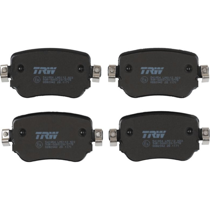 TRW GDB2042 Bremsbelagsatz, Scheibenbremse COTEC
