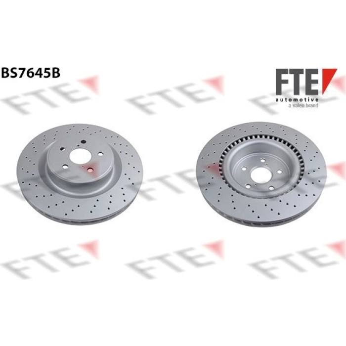 FTE 9081286 Bremsscheibe COATED RANGE