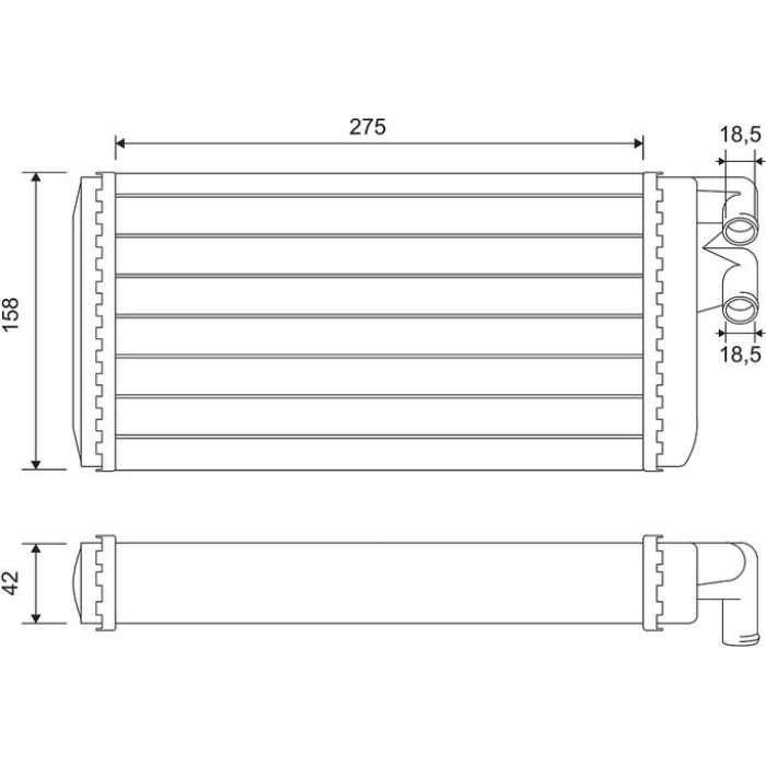 Valeo 812068 Wärmetauscher, Innenraumheizung Valeo 812068 Wärmetauscher, Innenraumheizung