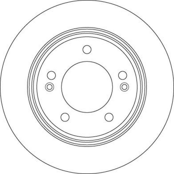 TRW DF6627 Bremsscheibe TRW DF6627 Bremsscheibe