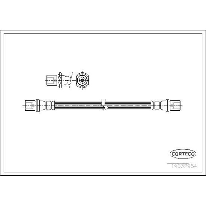 Corteco 19032954 Bremsschlauch
