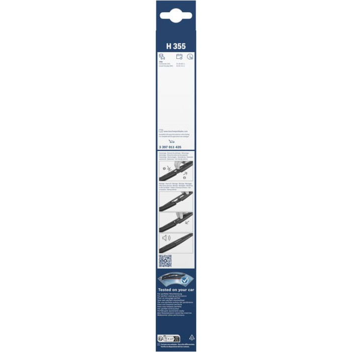 BOSCH H 355 Scheibenwischer Rear 3 397 011 435