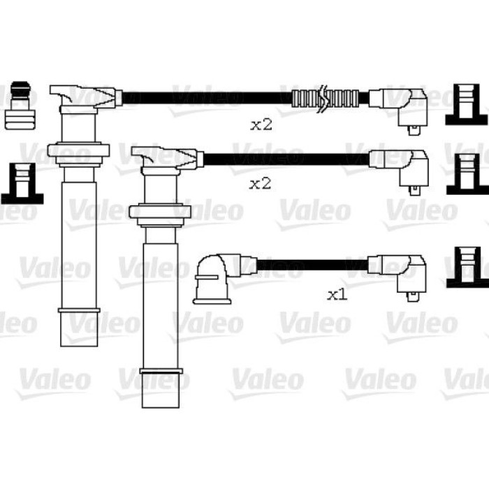 Valeo 346077 Zündleitungssatz