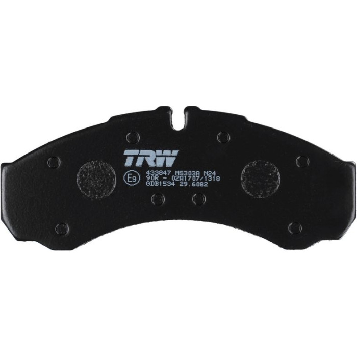 TRW GDB1534 Bremsbelagsatz, Scheibenbremse COTEC