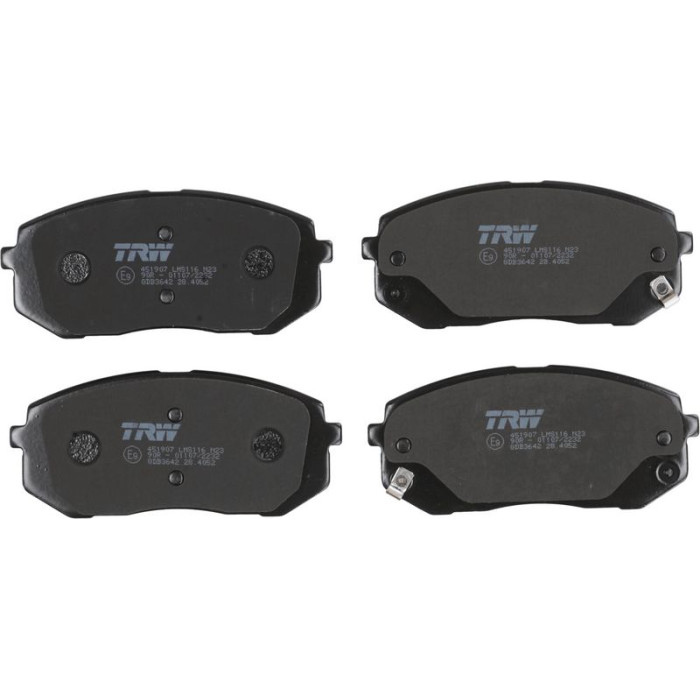 TRW GDB3642 Bremsbelagsatz, Scheibenbremse TRW GDB3642 Bremsbelagsatz, Scheibenbremse