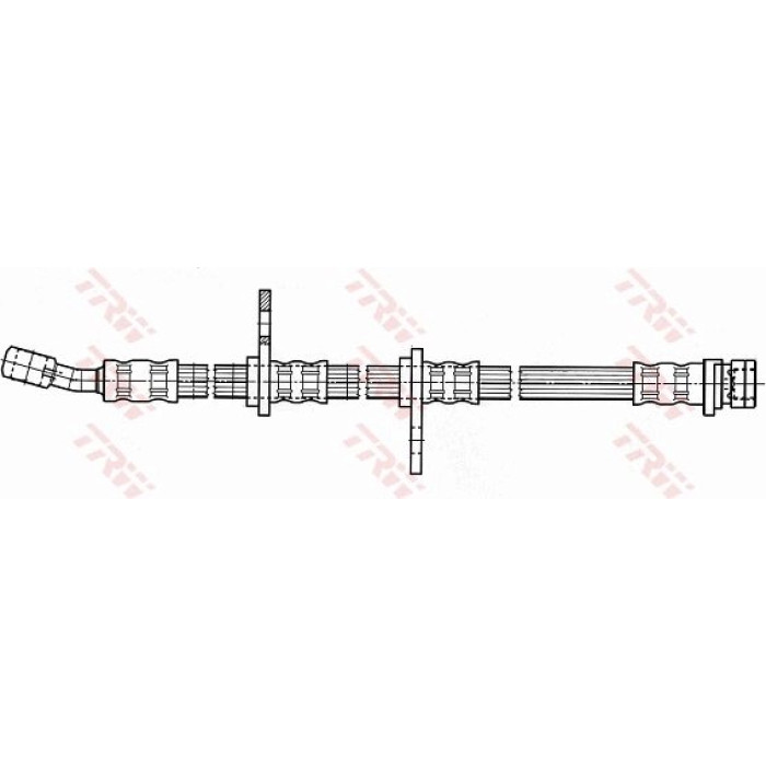 TRW PHD142 Bremsschlauch TRW PHD142 Bremsschlauch
