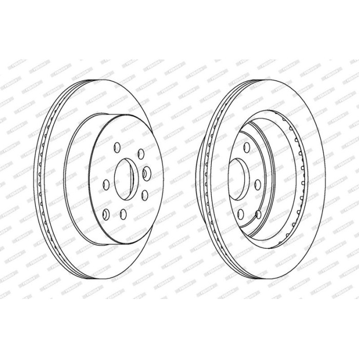 Bremsscheibe DDF1609