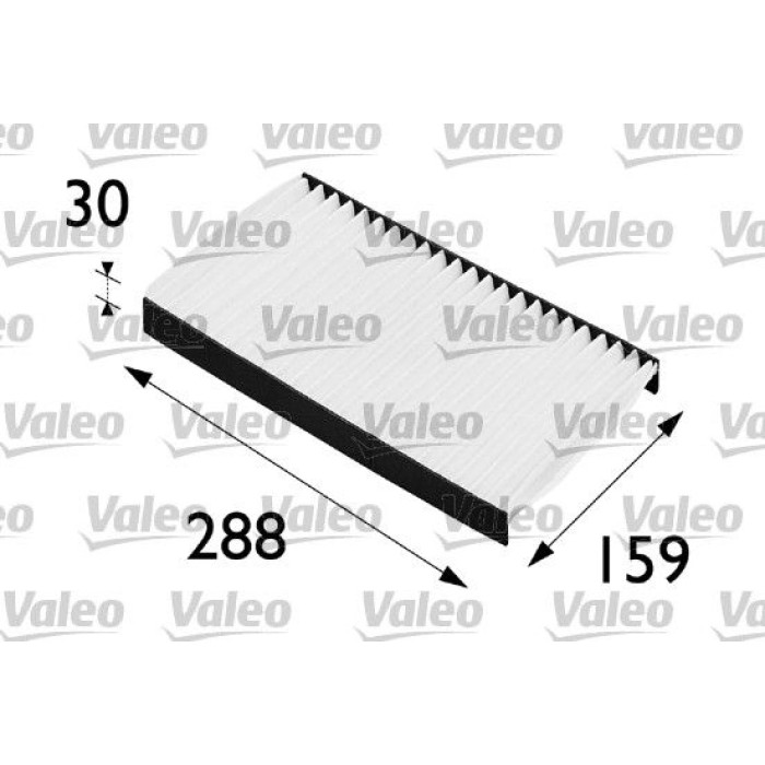 Valeo 698197 Filter, Innenraumluft ESSENTIAL