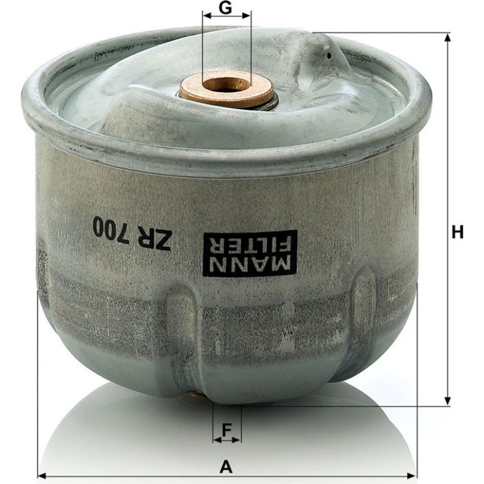 Mann-Filter ZR 700 X Ölfilter Mann-Filter ZR 700 X Ölfilter
