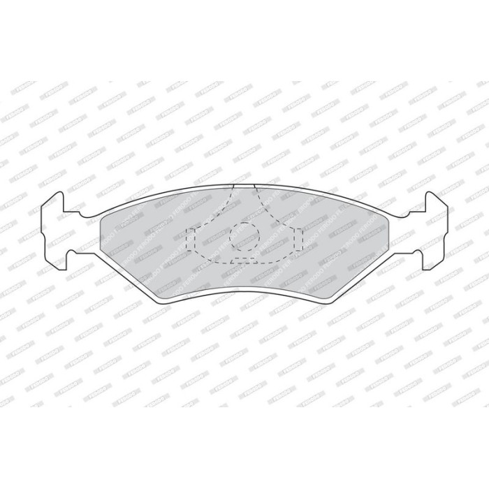 Ferodo FDB206 Bremsbelagsatz, Scheibenbremse PREMIER ECO FRICTION Ferodo FDB206 Bremsbelagsatz, Scheibenbremse PREMIER ECO FRICTION