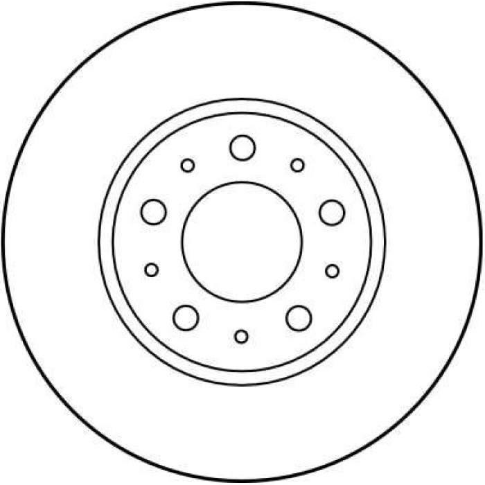 TRW DF2671 Bremsscheibe TRW DF2671 Bremsscheibe
