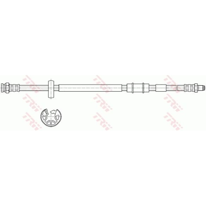 TRW PHB513 Bremsschlauch TRW PHB513 Bremsschlauch