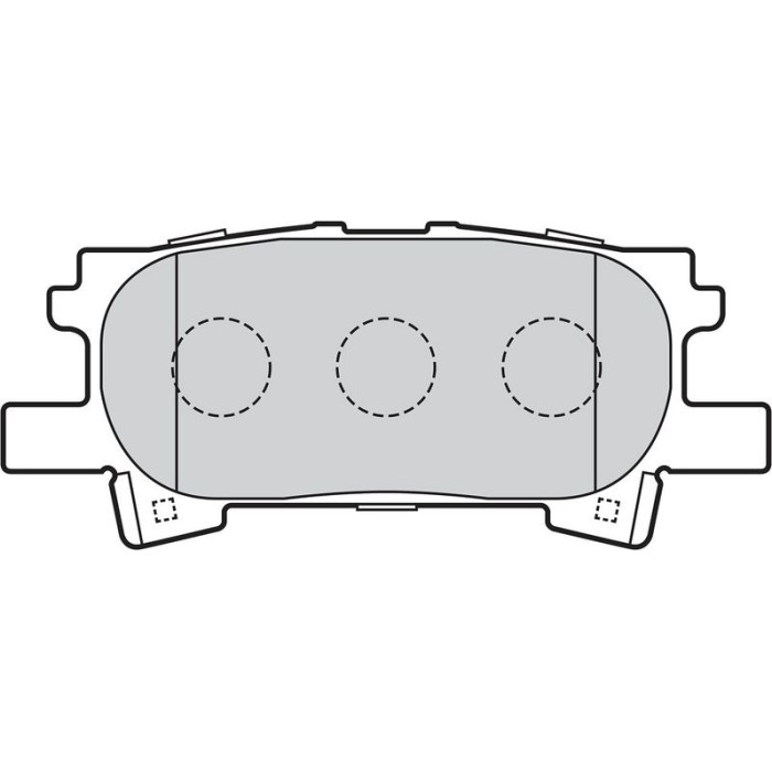Valeo 601561 Bremsbelagsatz, Scheibenbremse Valeo 601561 Bremsbelagsatz, Scheibenbremse