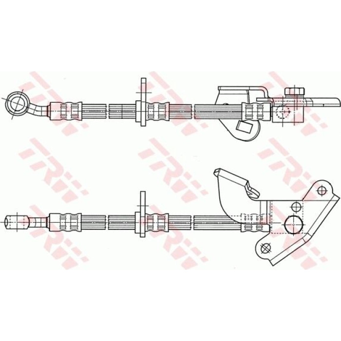 TRW PHD583 Bremsschlauch TRW PHD583 Bremsschlauch