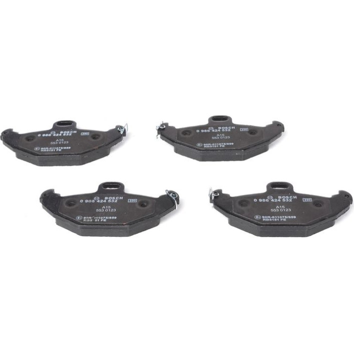 BOSCH 0 986 424 532 Bremsbelagsatz, Scheibenbremse BOSCH 0 986 424 532 Bremsbelagsatz, Scheibenbremse