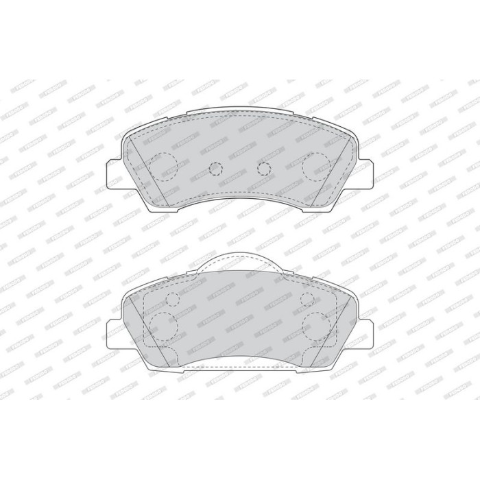 Ferodo FDB4823 Bremsbelagsatz, Scheibenbremse PREMIER ECO FRICTION Ferodo FDB4823 Bremsbelagsatz, Scheibenbremse PREMIER ECO FRICTION