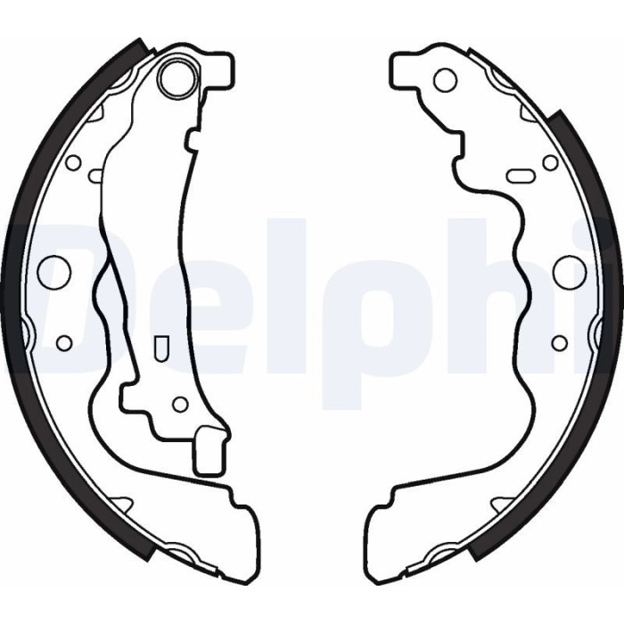 Delphi LS2022 Bremsbackensatz