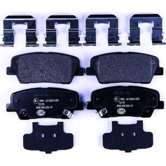 Hella 8DB 355 020-101 Bremsbelagsatz, Scheibenbremse Hella 8DB 355 020-101 Bremsbelagsatz, Scheibenbremse
