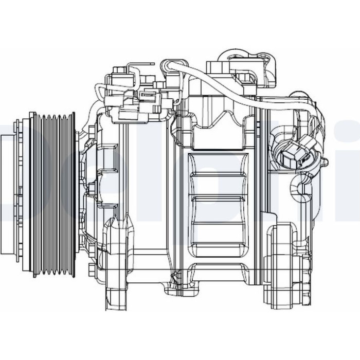 Delphi CS20501 Kompressor, Klimaanlage Delphi CS20501 Kompressor, Klimaanlage