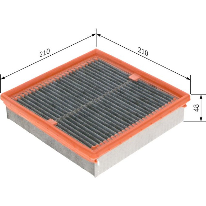 BOSCH 1 987 431 451 Innenraumfilter