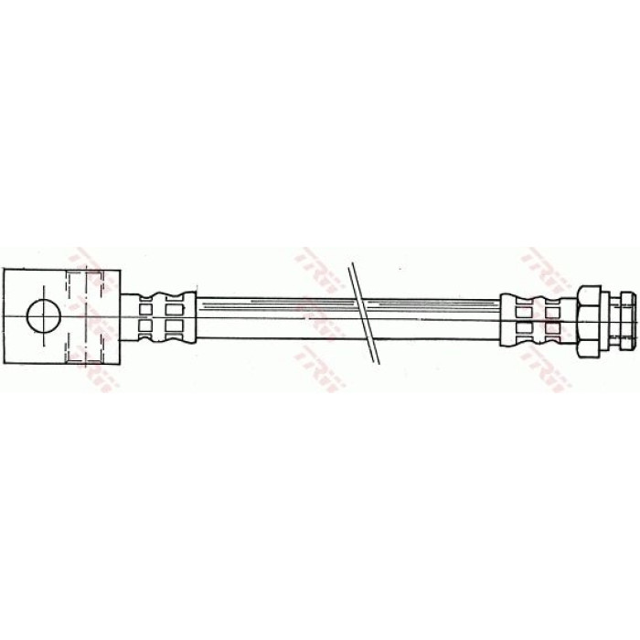 TRW PHA191 Bremsschlauch TRW PHA191 Bremsschlauch