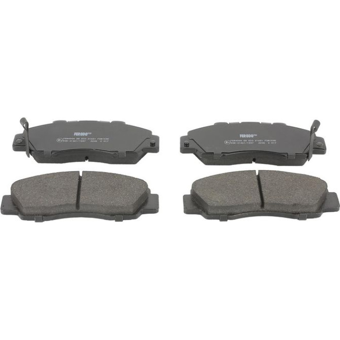 Ferodo FDB1505 Bremsbelagsatz, Scheibenbremse PREMIER ECO FRICTION