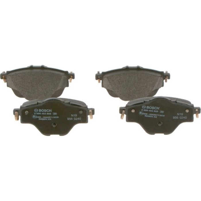 BOSCH 0 986 494 805 Bremsbeläge Low-Metallic, mit Anti-Quietsch-Blech BOSCH 0 986 494 805 Bremsbeläge Low-Metallic, mit Anti-Quietsch-Blech