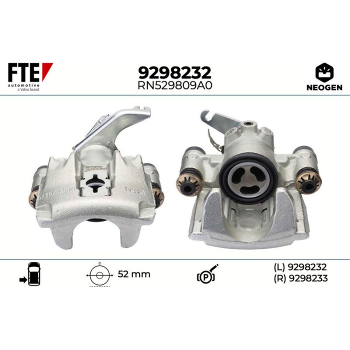 FTE 9298232 Bremssattel NEOGEN FTE 9298232 Bremssattel NEOGEN