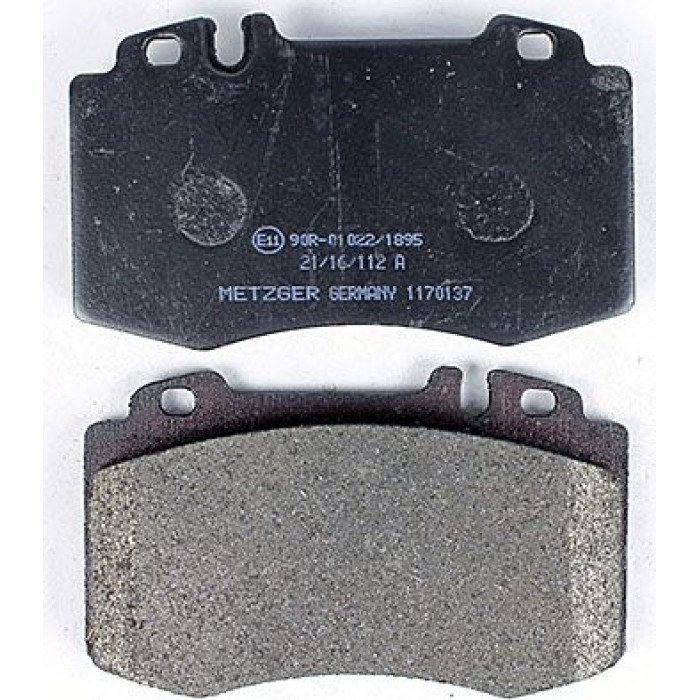 Metzger 1170137 Bremsbelagsatz, Scheibenbremse