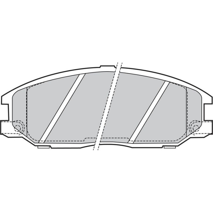 Valeo 598759 Bremsbelagsatz, Scheibenbremse