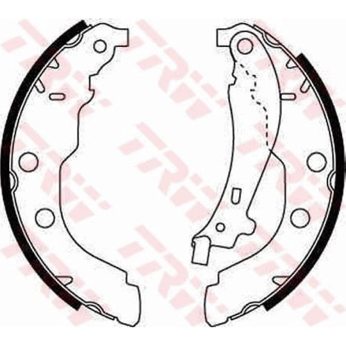 TRW GS8617 Bremsbackensatz TRW GS8617 Bremsbackensatz