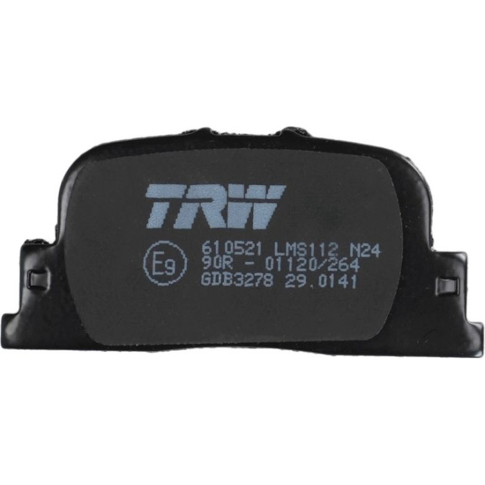 TRW GDB3278 Bremsbelagsatz, Scheibenbremse