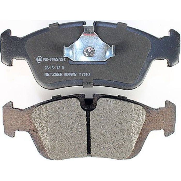 Metzger 1170043 Bremsbelagsatz, Scheibenbremse Metzger 1170043 Bremsbelagsatz, Scheibenbremse